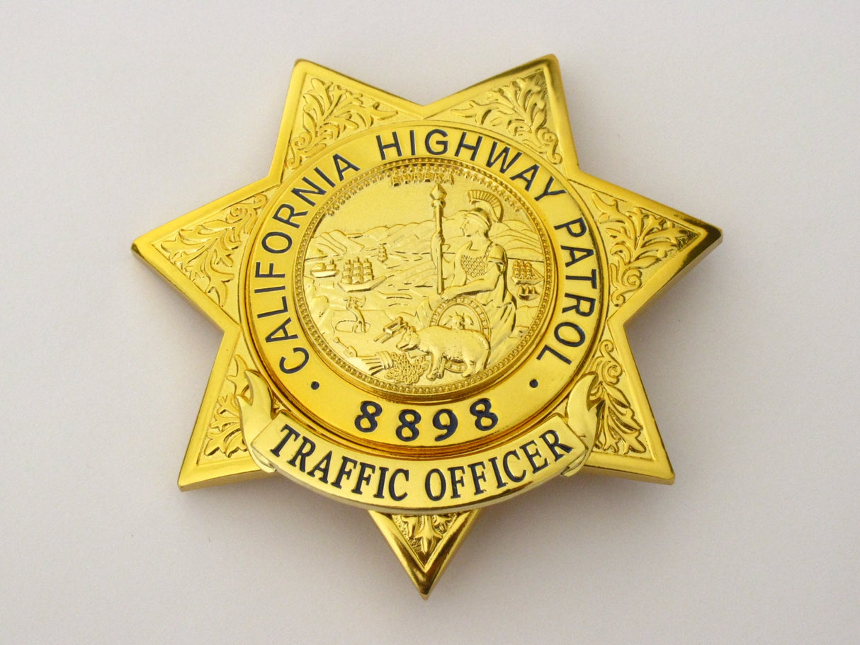11 CHP U.S. California Highway Patrol Badges Set