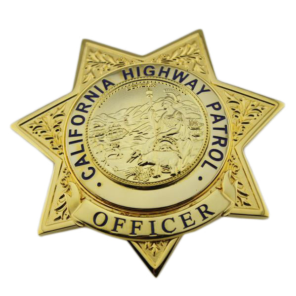 11 CHP U.S. California Highway Patrol Badges Set