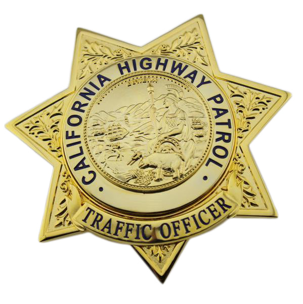 11 CHP U.S. California Highway Patrol Badges Set