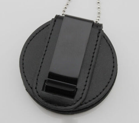 Genuine Leather Embedded Cut-out Holder For Round US MARSHAL