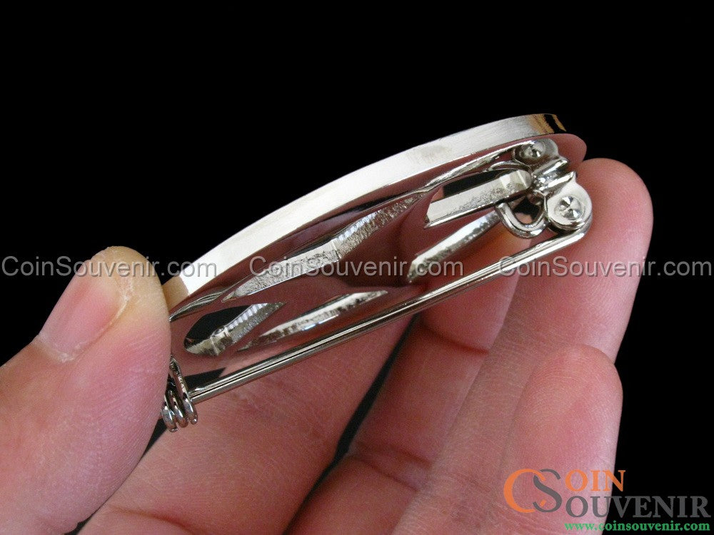 Justified Raylan Givens U.S. Marshal Flat Badge TV Show Prop Replica