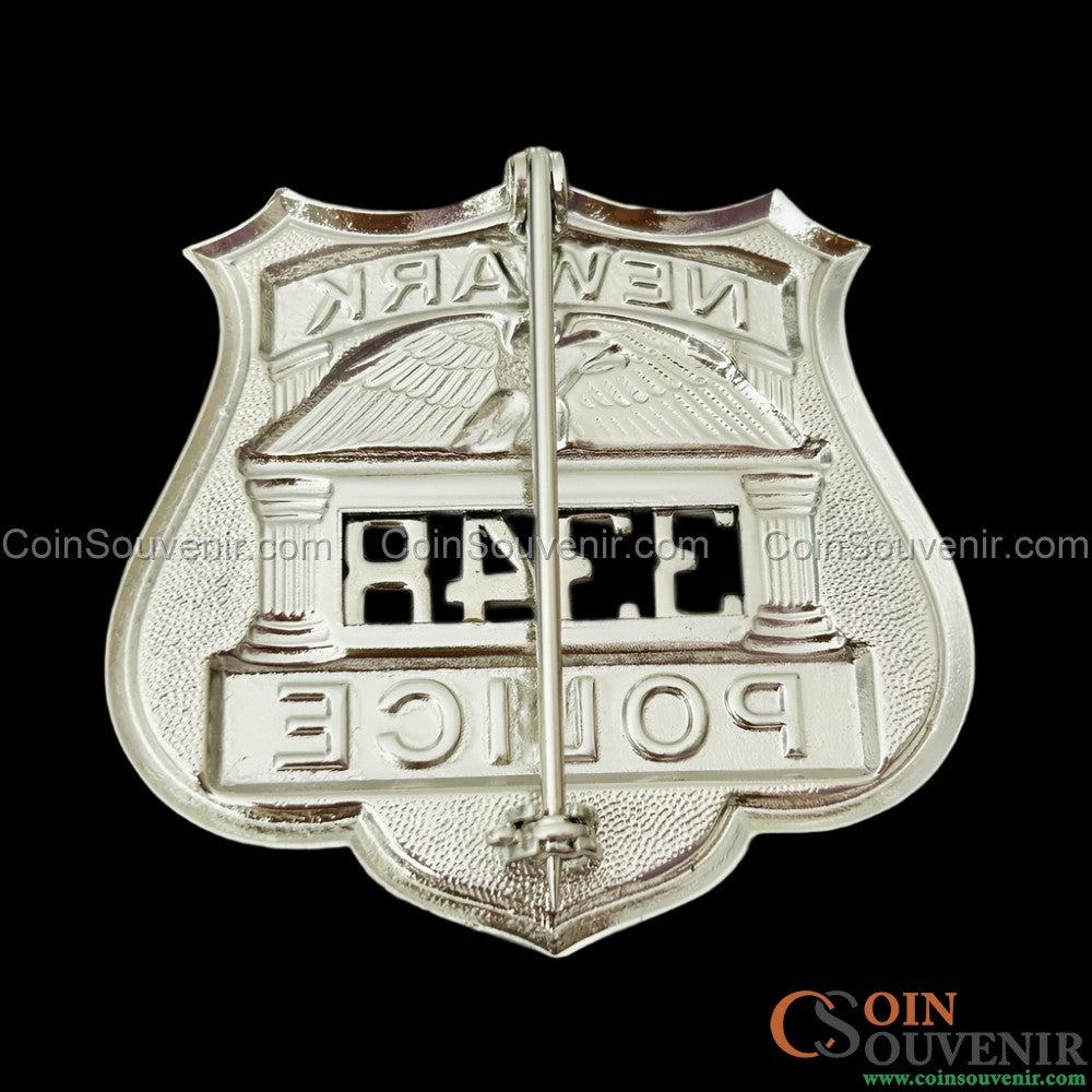 NPD Newark NJ Police Officer Shield Badge *Customizable Number*