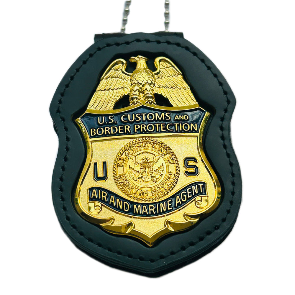 US CBP AMO Air and Marine Agent Customs and Border Protection Badge