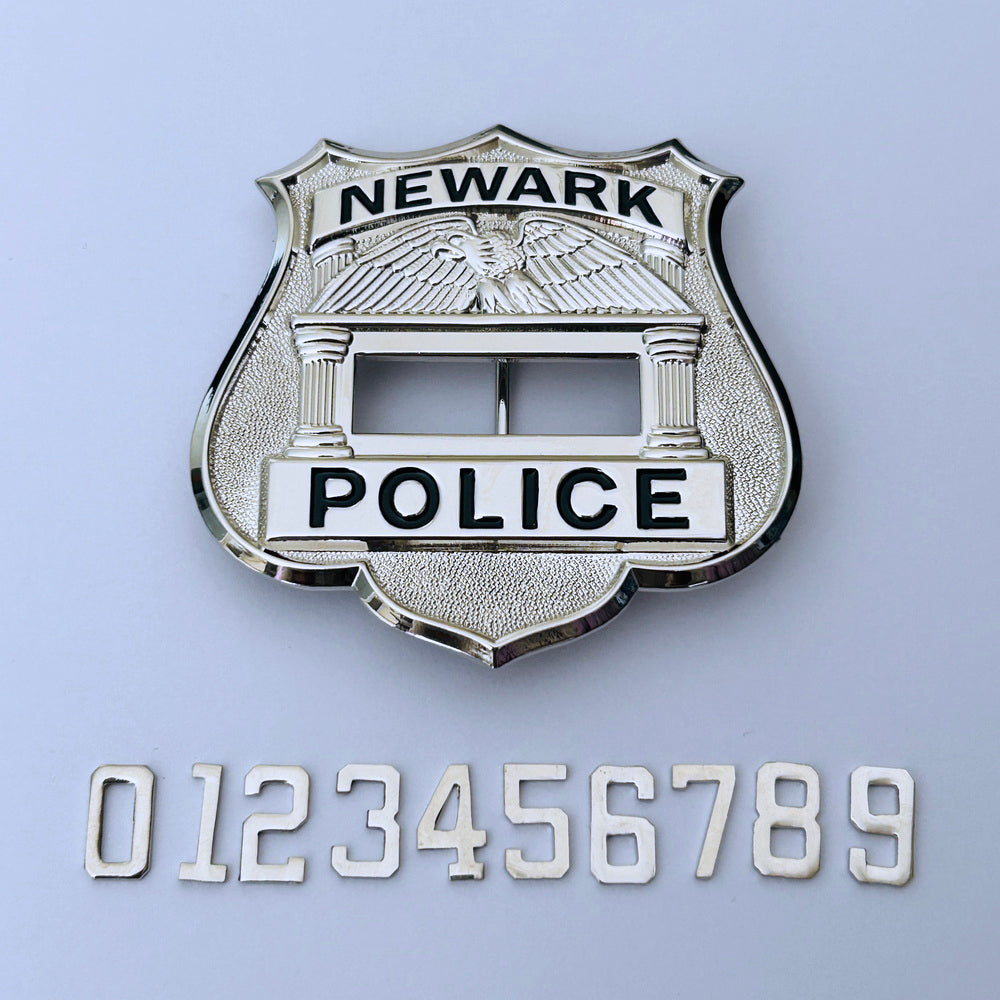 NPD Newark NJ Police Officer Shield Badge *Customizable Number*