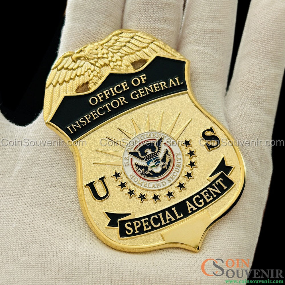 DHS OIG Office of Inspector General Special Agent Flat Wallet Badge