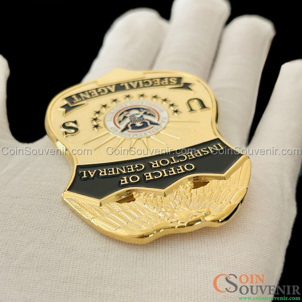 DHS OIG Office of Inspector General Special Agent Flat Wallet Badge