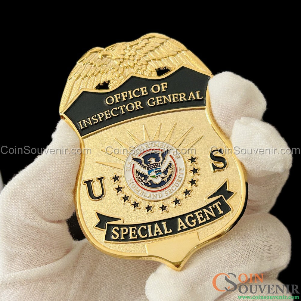 DHS OIG Office of Inspector General Special Agent Flat Wallet Badge