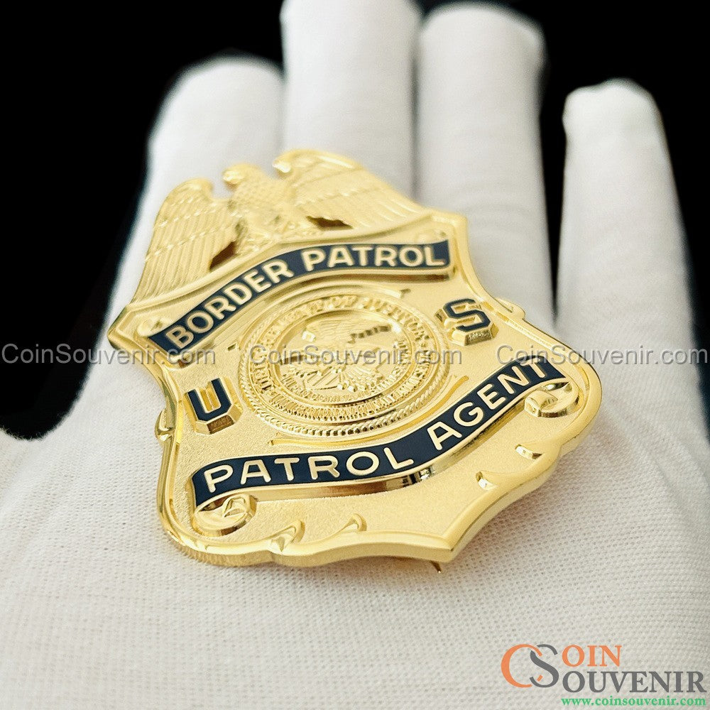 USBP Border Patrol Agent DOJ INS Badge Museum Quality