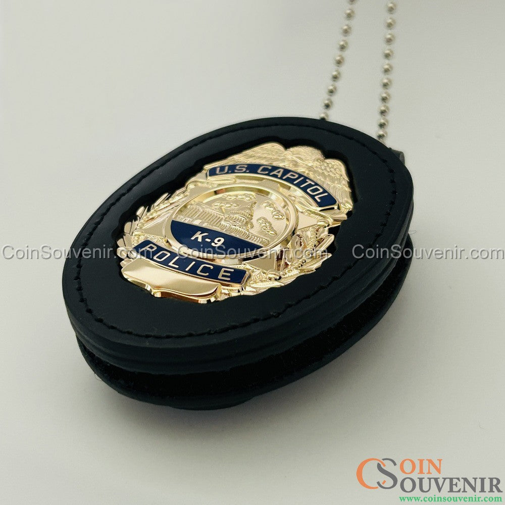 USCP K-9 U.S. Capitol Police Badge Customizable Name