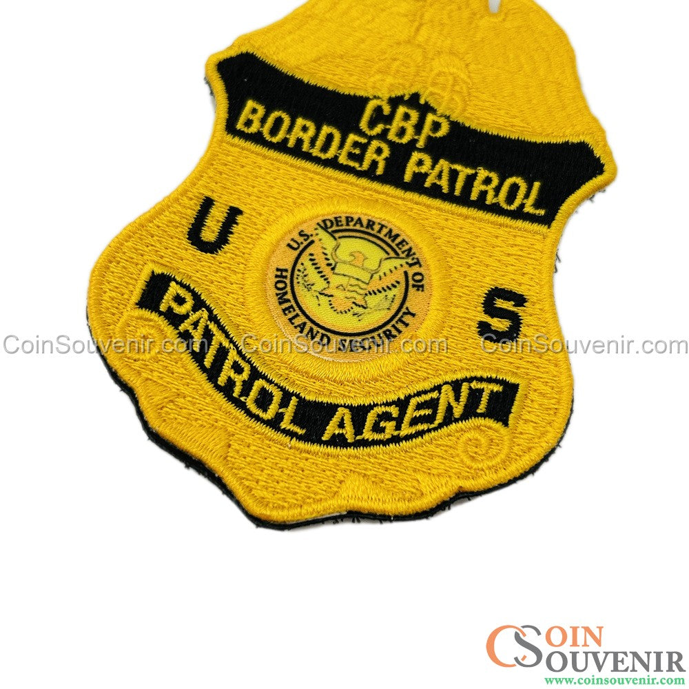 US CBP Border Patrol Agent Badge Embroidered Patch