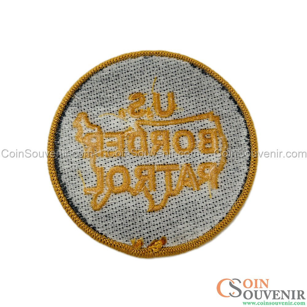 U.S. CBP Border Patrol Badge Round Embroidered Patch