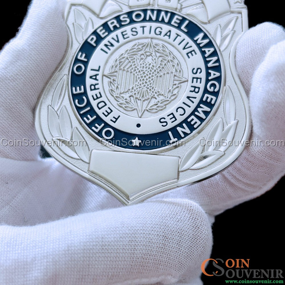 U.S. OPM FIS Badge Office of Personnel Management Federal Investigative Services