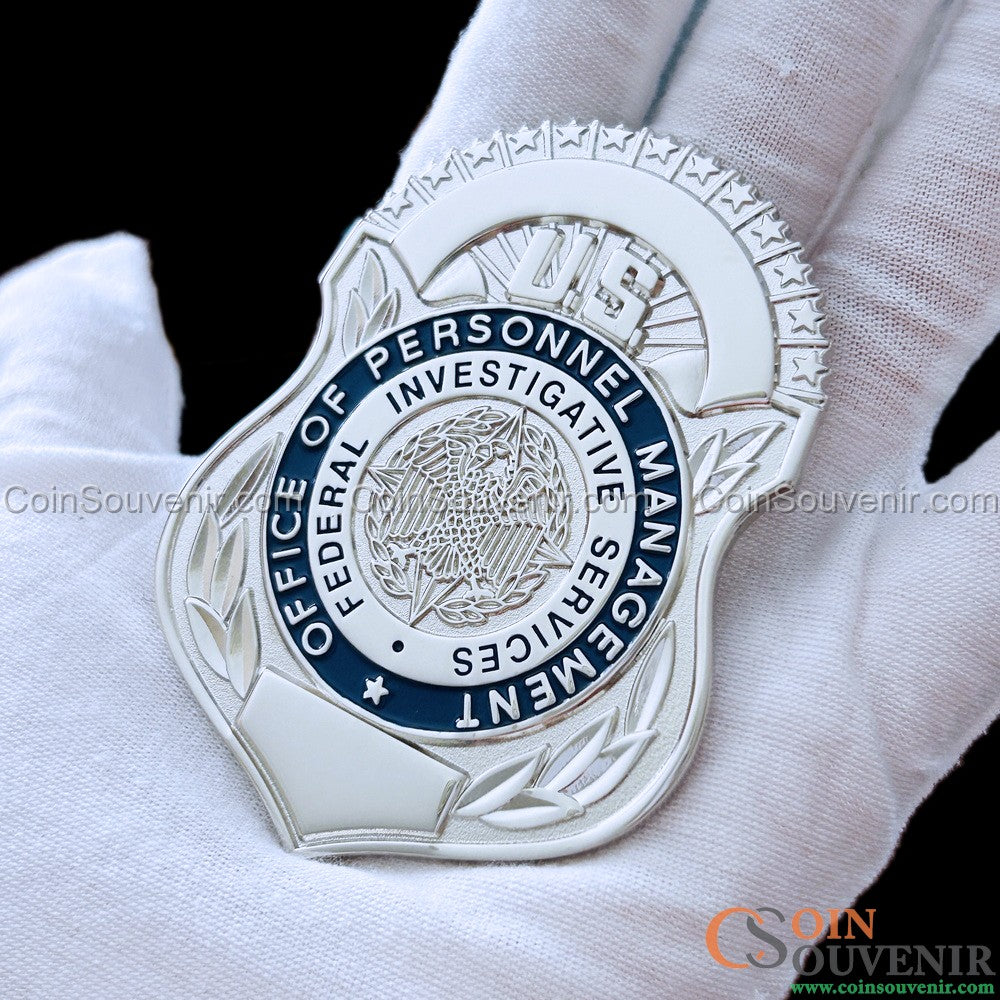 U.S. OPM FIS Badge Office of Personnel Management Federal Investigative Services