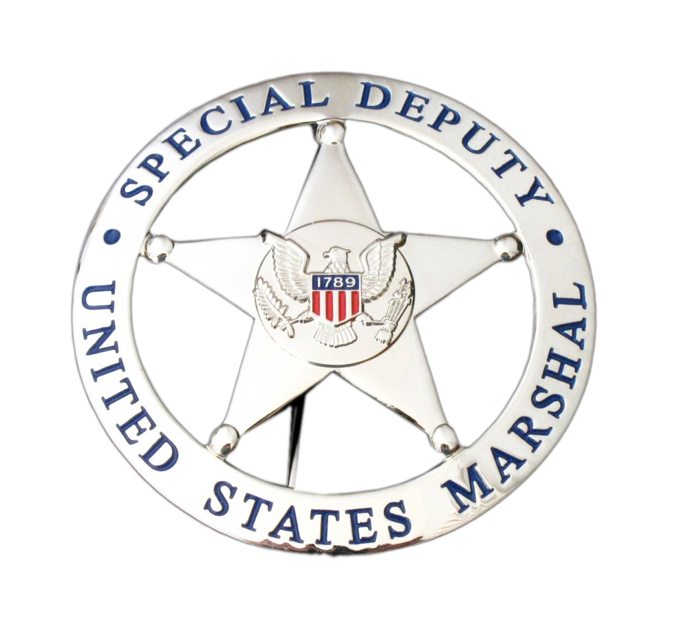 US Marshal Special Deputy USMS Badge Replica Movie Prop