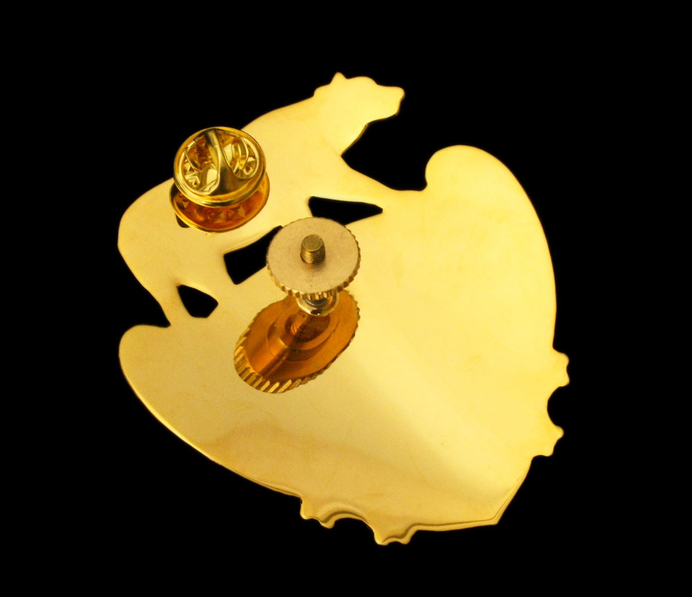 LASD Los Angeles County Sheriff Cap Hat Badge Colored