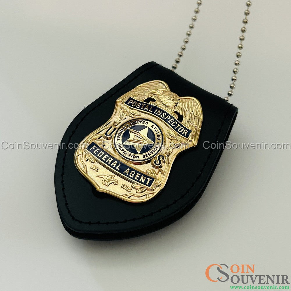 USPIS U.S. Postal Inspector Wallet Badge 2.5" Museum Quality