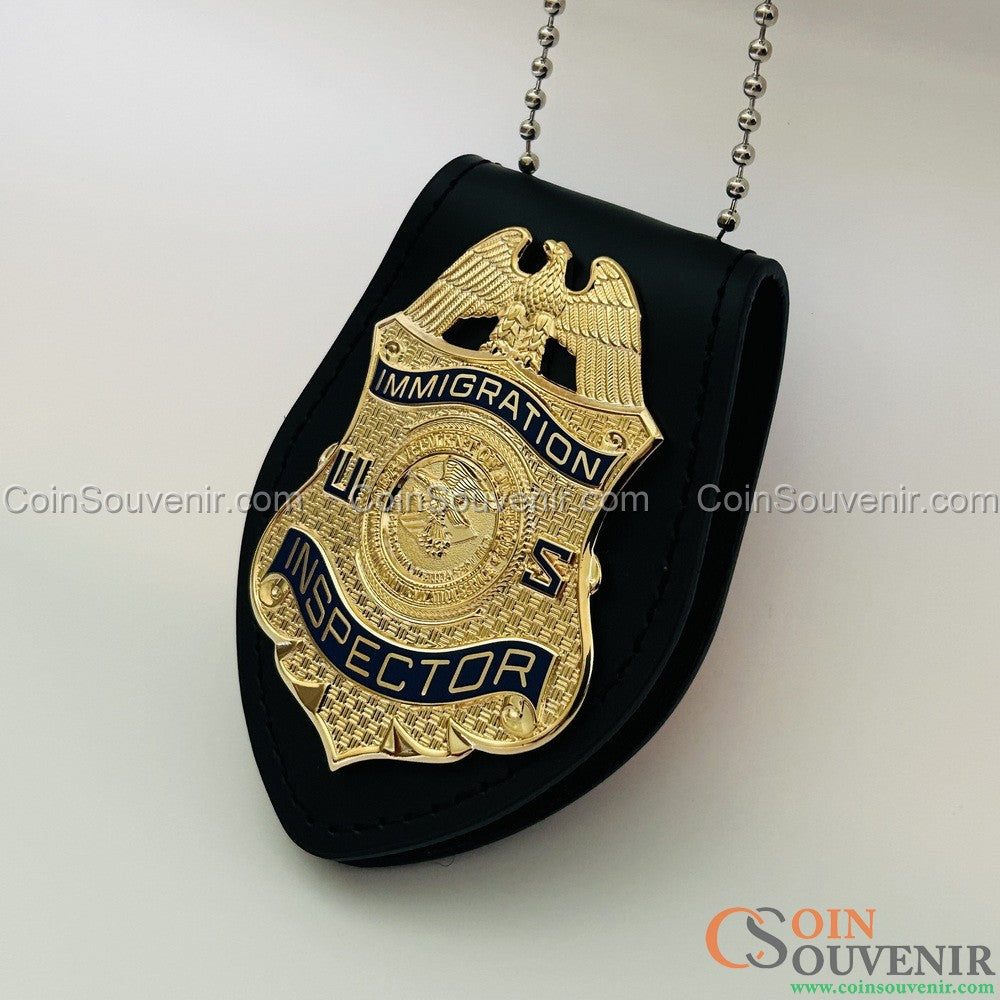 US DOJ INS Immigration Inspector Badge Museum Quality