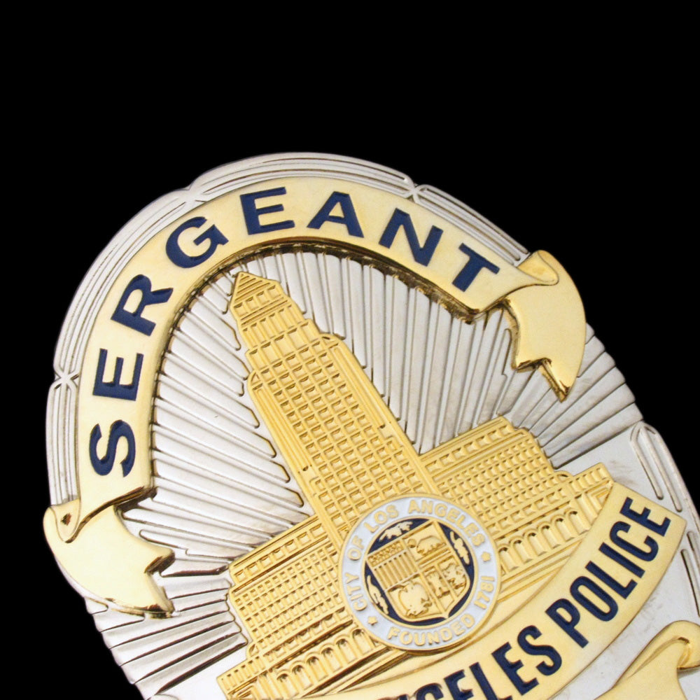 LAPD Sergeant #2516 Los Angeles Police Badge