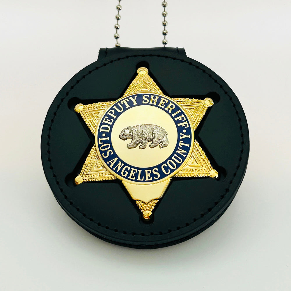 LASD Los Angeles County Deputy Sheriff Star Badge Premium Enamel Exact Replica