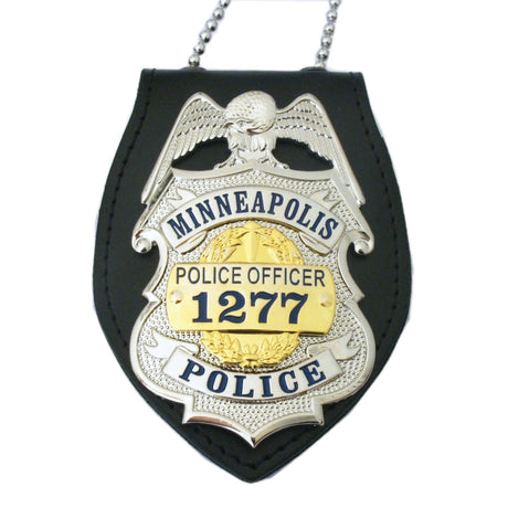 US MPD Minneapolis Police Officer Badge #1277