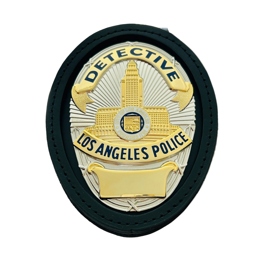 LAPD Detective Los Angeles Police Badge Premium Enamel Exact Replica
