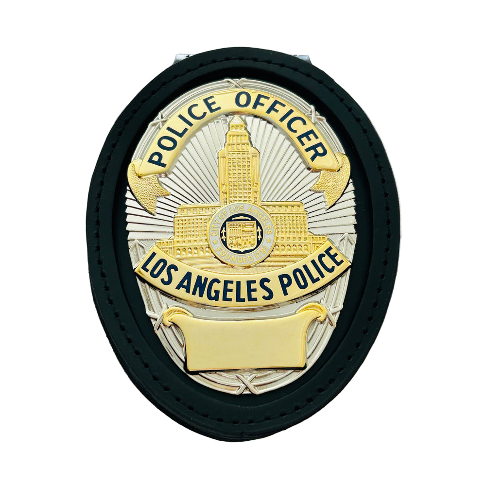 LAPD Police Officer Los Angeles Police Badge Premium Enamel Exact Replica