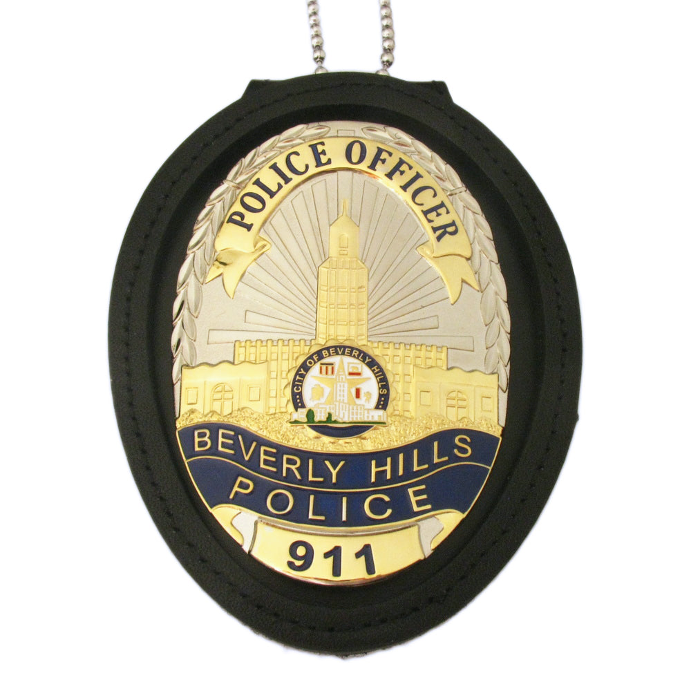 BHPD Beverly Hills Police Officer Badge #911