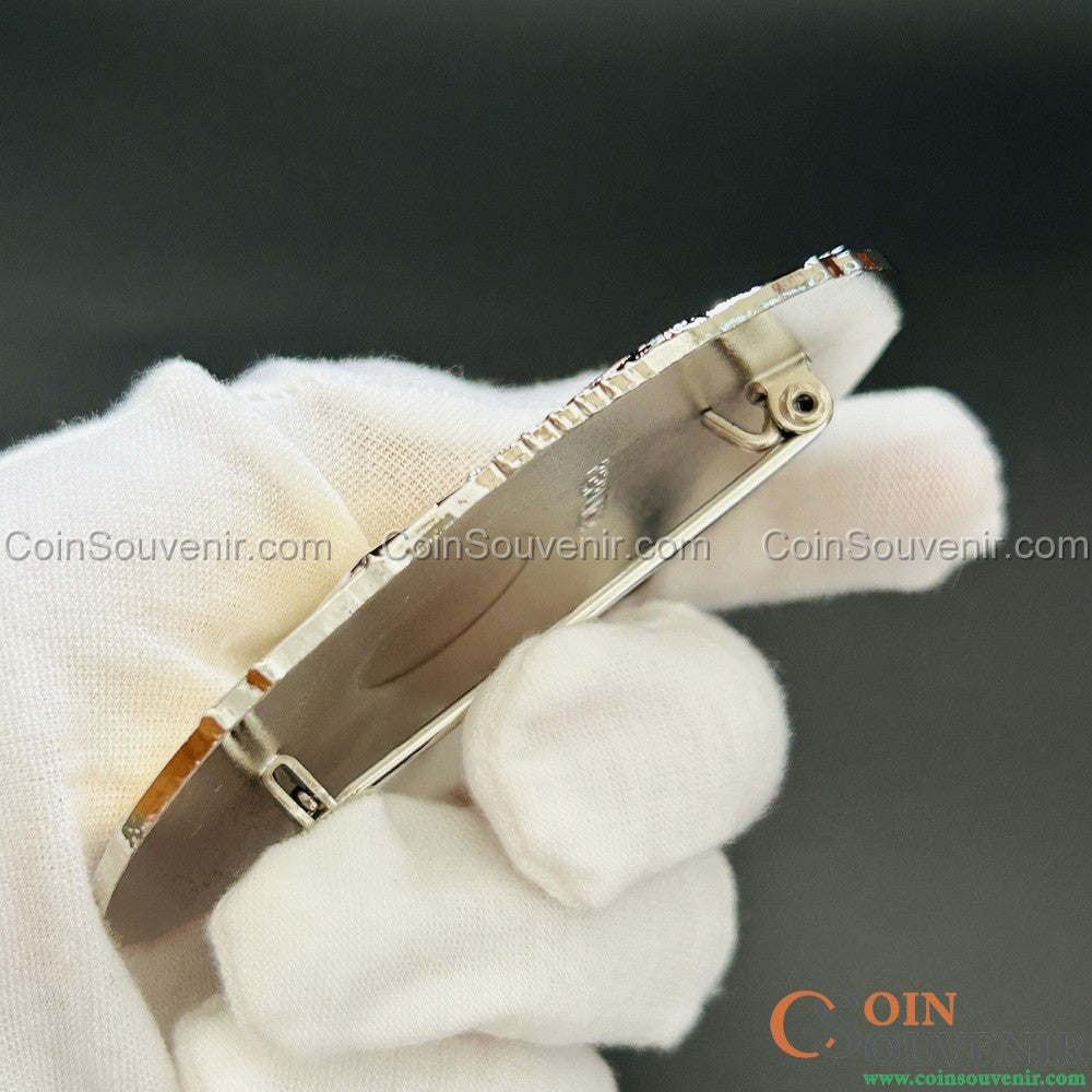 LAPD Detective Los Angeles Police Badge Premium Enamel Exact Replica