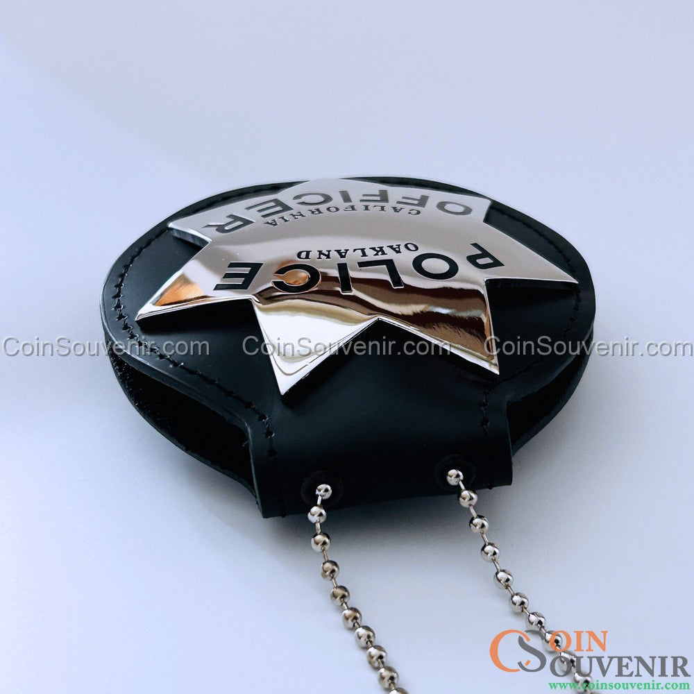 OPD Oakland Police Officer Star Badge Customizable Number