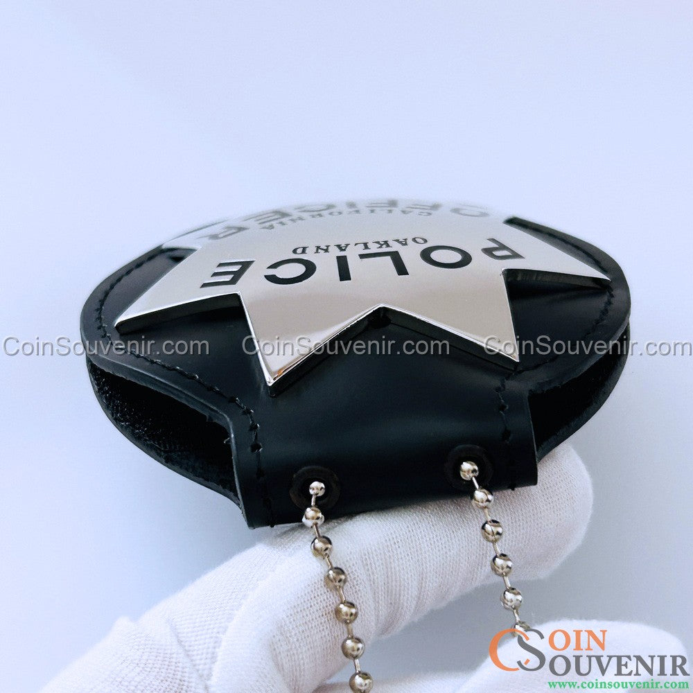 OPD Oakland Police Officer Star Badge Customizable Number