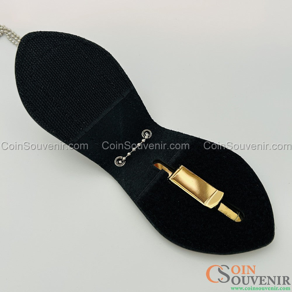 USCG U.S. Coast Guard Officer Badge Museum Quality *Wallet Clip Back*