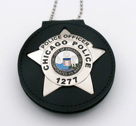 CPD Chicago Police Officer Badge #1277 Exact Replica