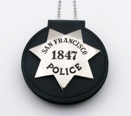 SFPD San Francisco Polizeiabzeichen Nr. 1847, Replika, Filmrequisite