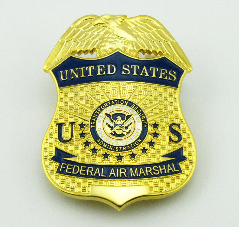 3 TSA U.S. Transportation Security Administration Badges Set