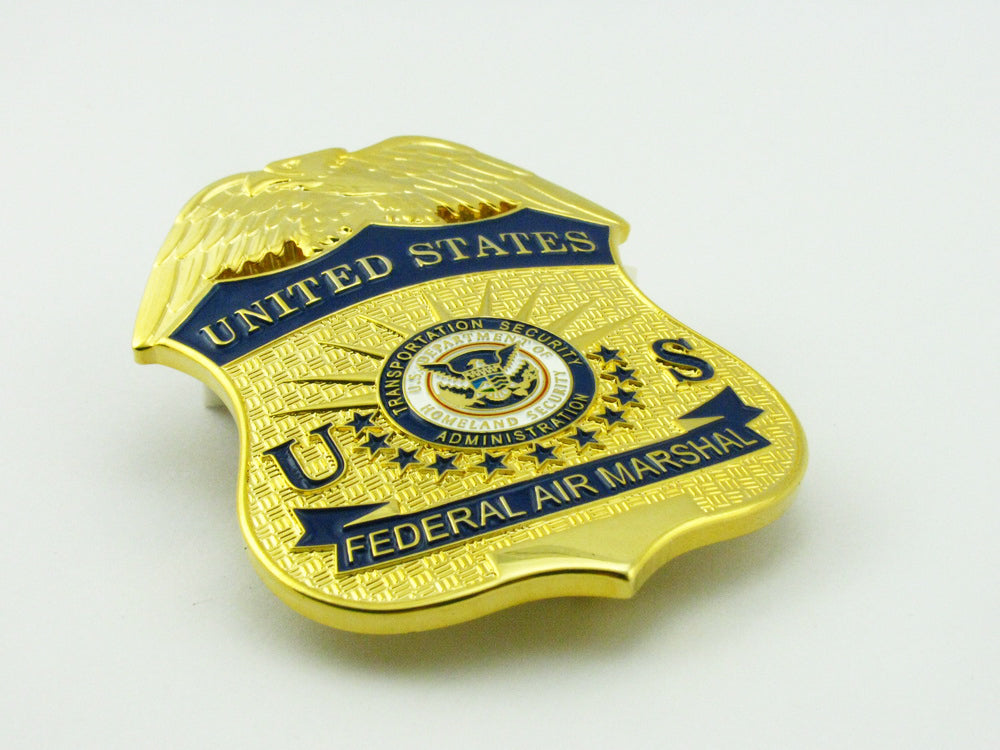 3 TSA U.S. Transportation Security Administration Badges Set
