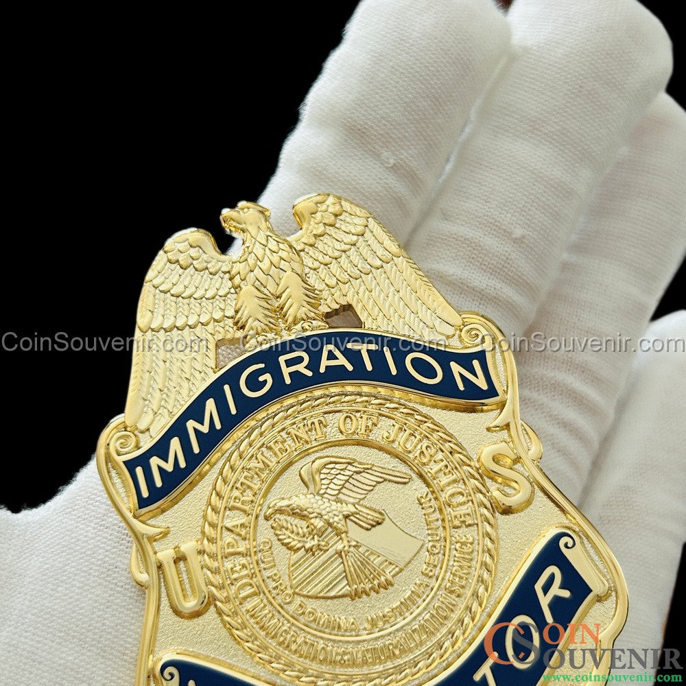 U.S. INS Immigration Inspector Badge Museum Quality