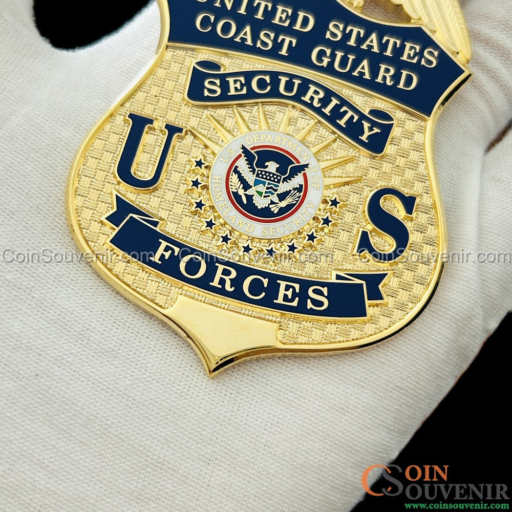 CGSF US Coast Guard Security Forces Badge Museum Quality