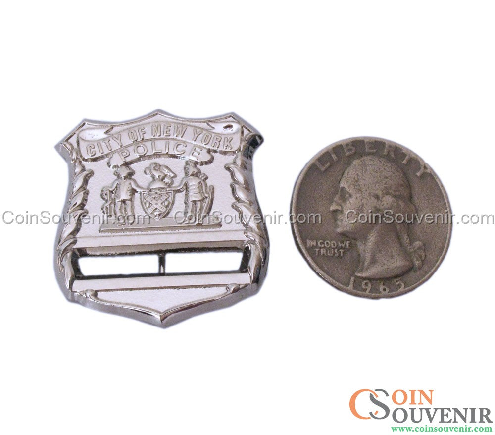 NYPD Mini-Höflichkeitsabzeichen, Familienmitgliederschild, 1,25 Zoll, mit Zahlen von 0–9