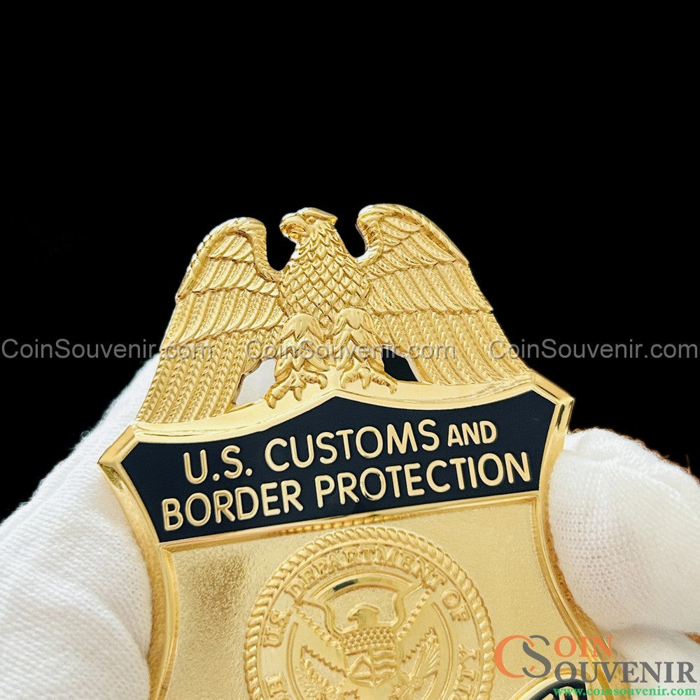 US CBP Watch Commander Badge Premium Enamel Museum Quality