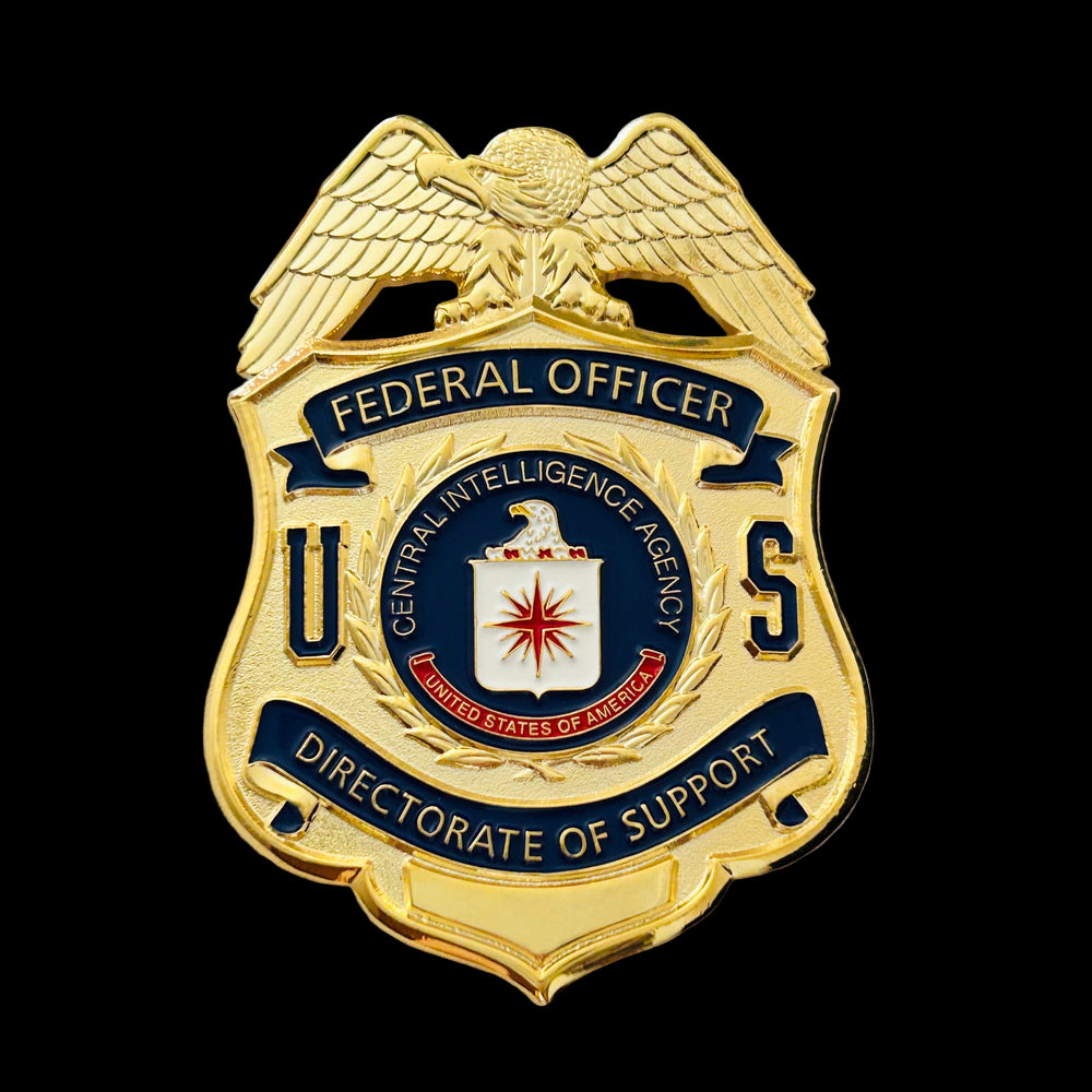 CIA DS Directorate of Support Federal Officer Badge