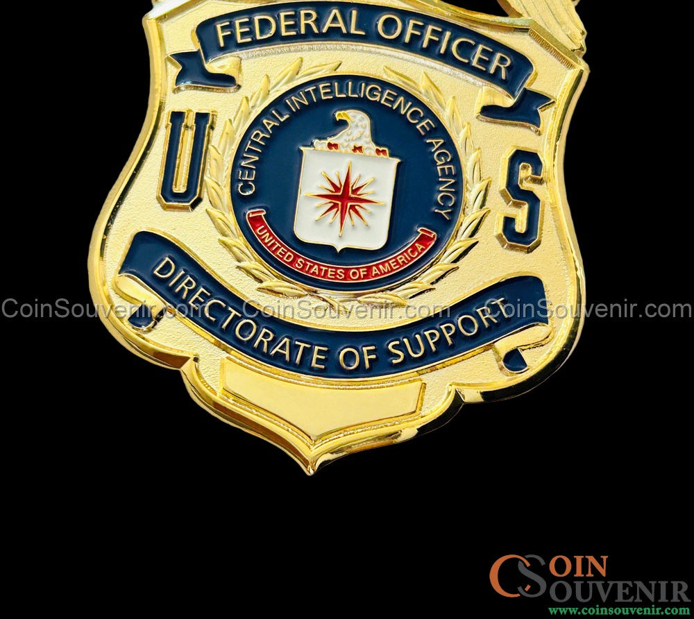 CIA DS Directorate of Support Federal Officer Badge