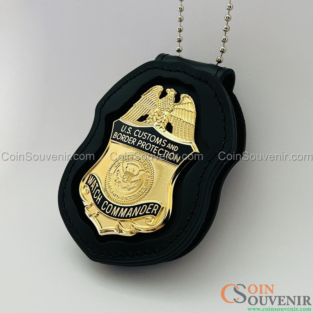 US CBP Watch Commander Badge Premium Enamel Museum Quality