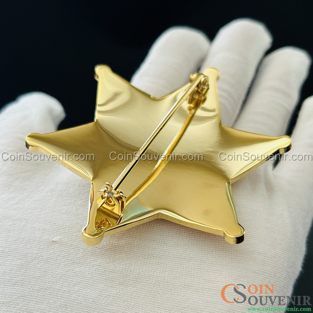 VCSO Ventura County Deputy Sheriff Star Badge Museum Quality