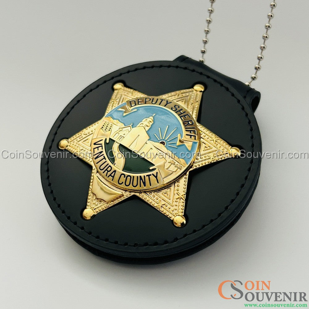 VCSO Ventura County Deputy Sheriff Star Badge Museum Quality