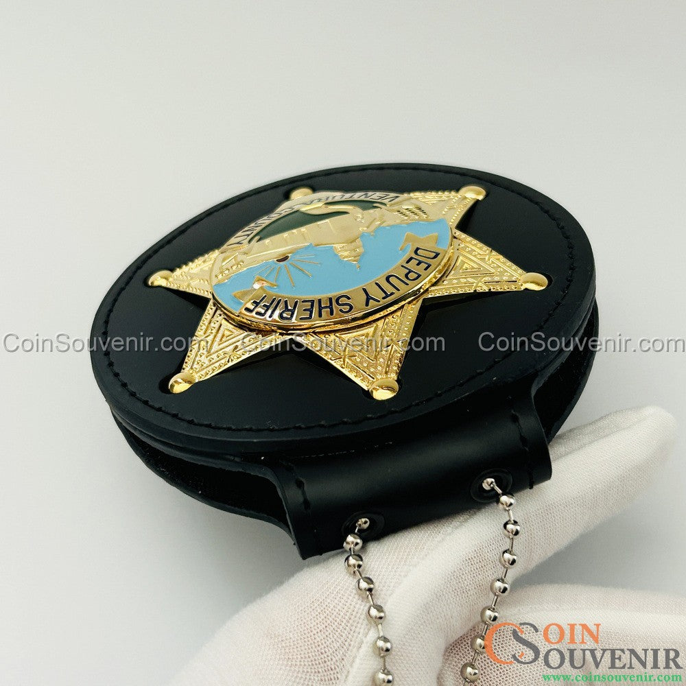 VCSO Ventura County Deputy Sheriff Star Badge Museum Quality