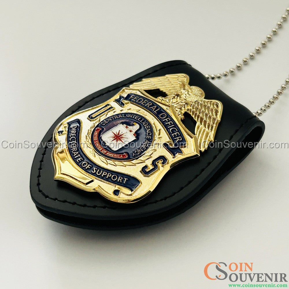CIA DS Directorate of Support Federal Officer Badge