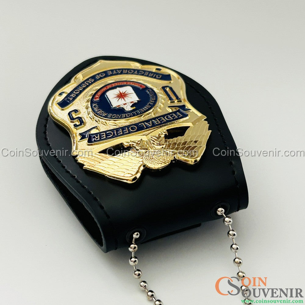 CIA DS Directorate of Support Federal Officer Badge