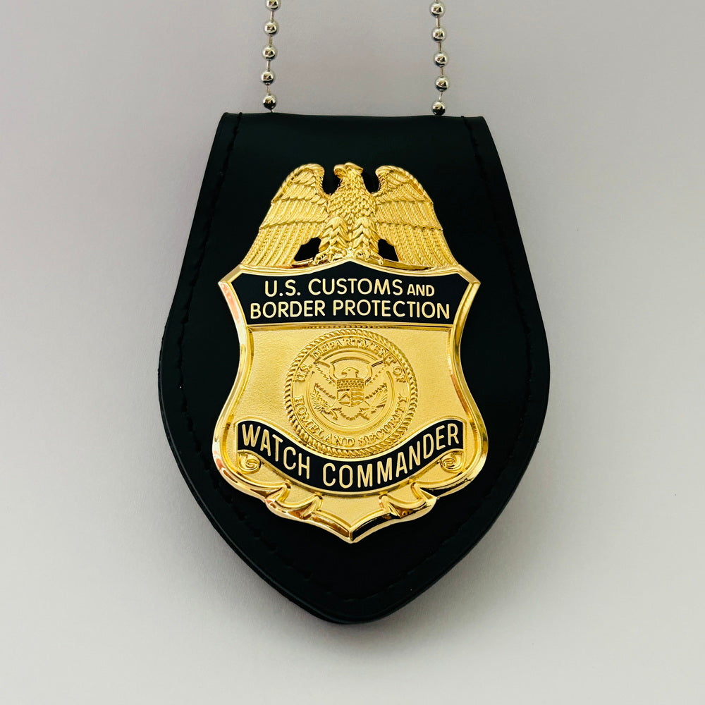 US CBP Watch Commander Badge Premium Enamel Museum Quality