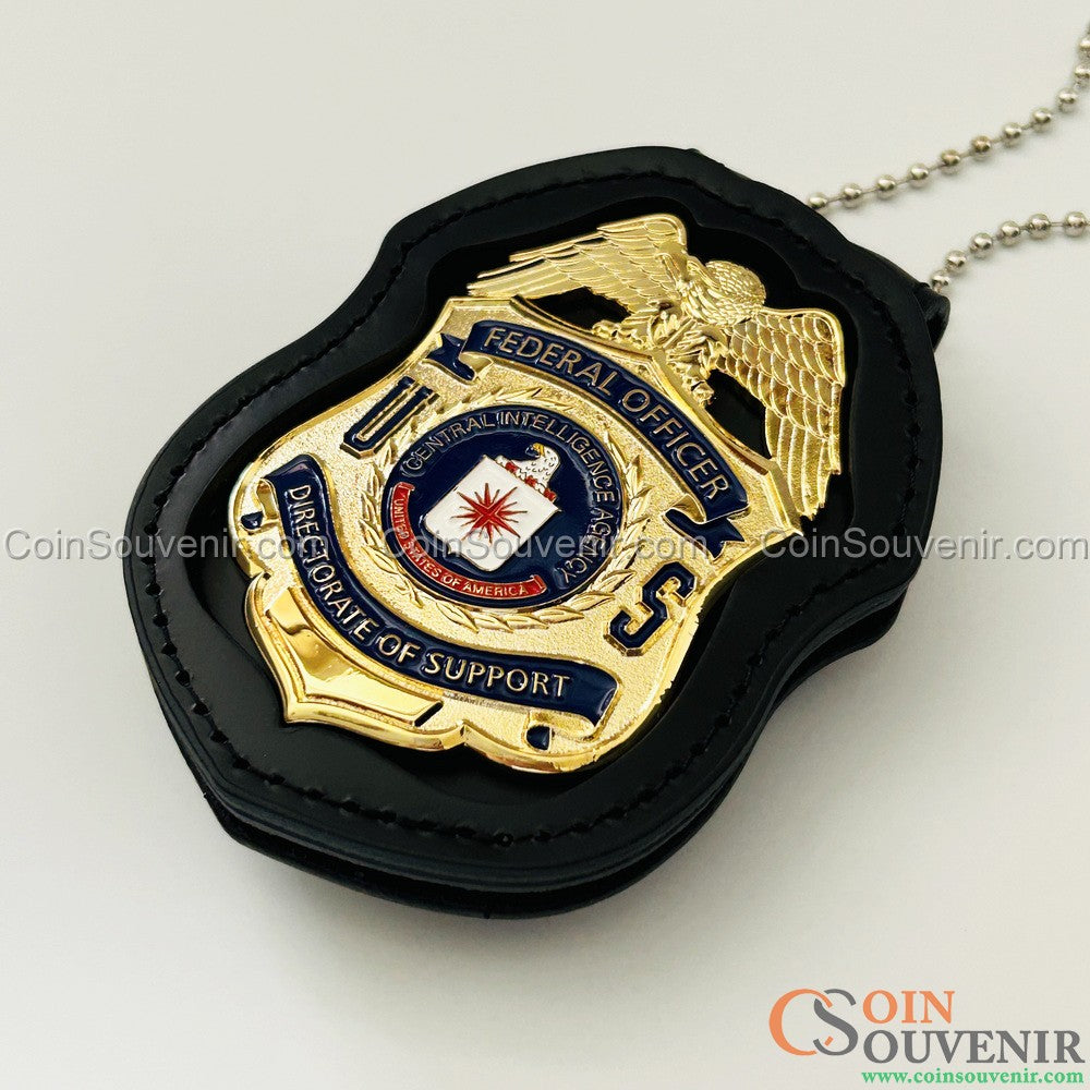 CIA DS Directorate of Support Federal Officer Badge