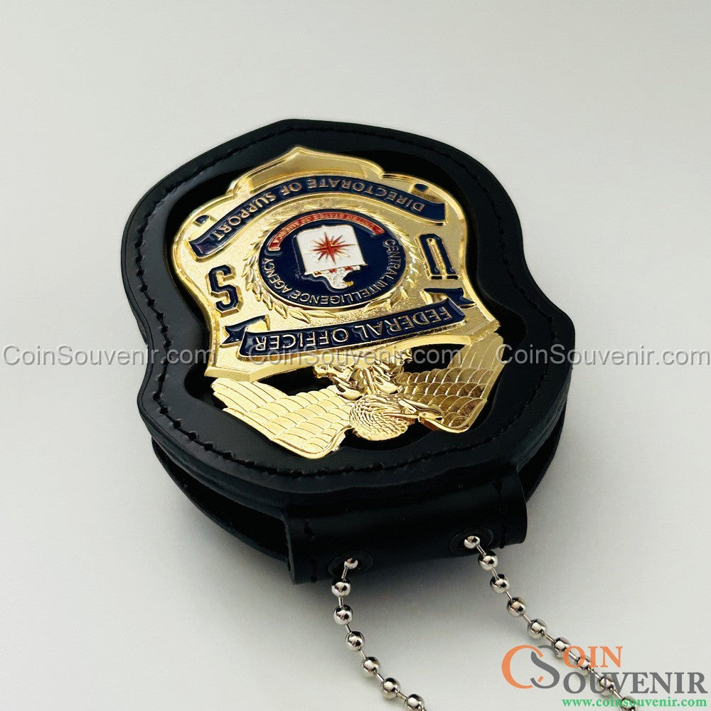 CIA DS Directorate of Support Federal Officer Badge